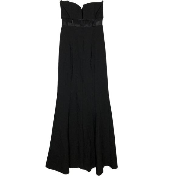 Cinq à Sept Annalie Gown Black 6 - Picture 6 of 9